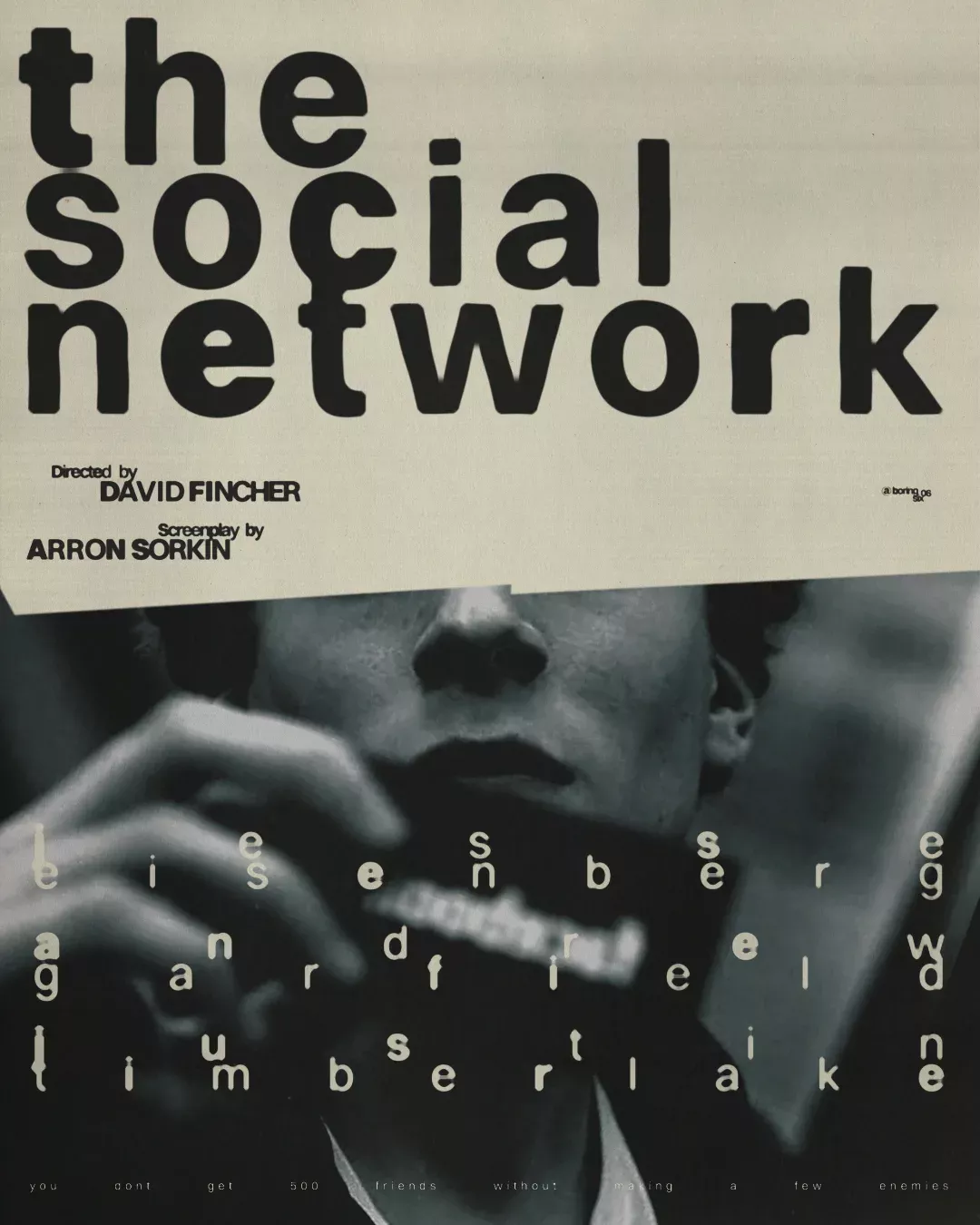 The Social Network poster