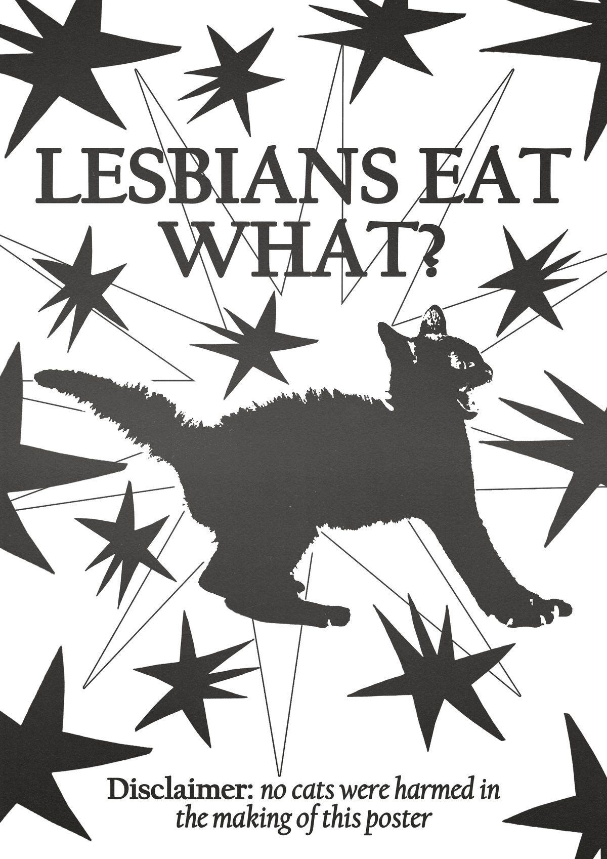 cat poster by me!
