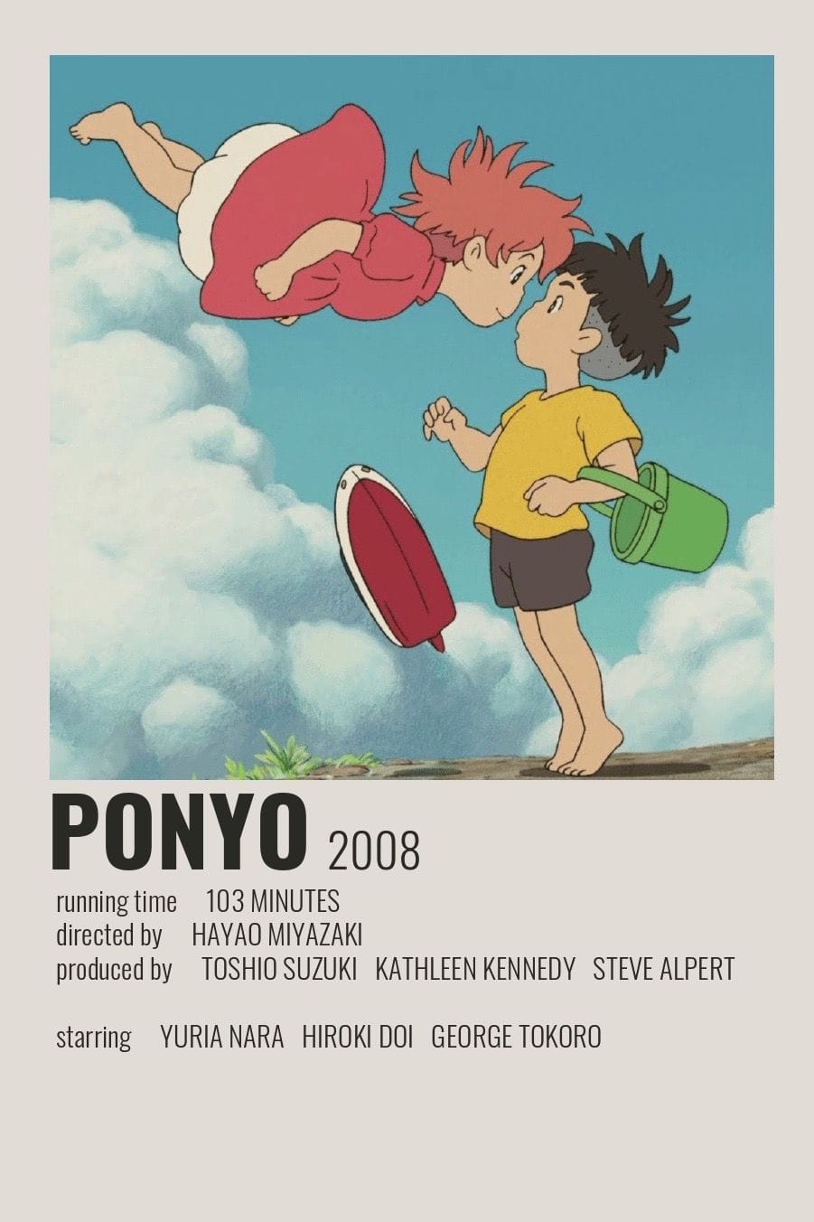 Ponyo Poster by Cindy
