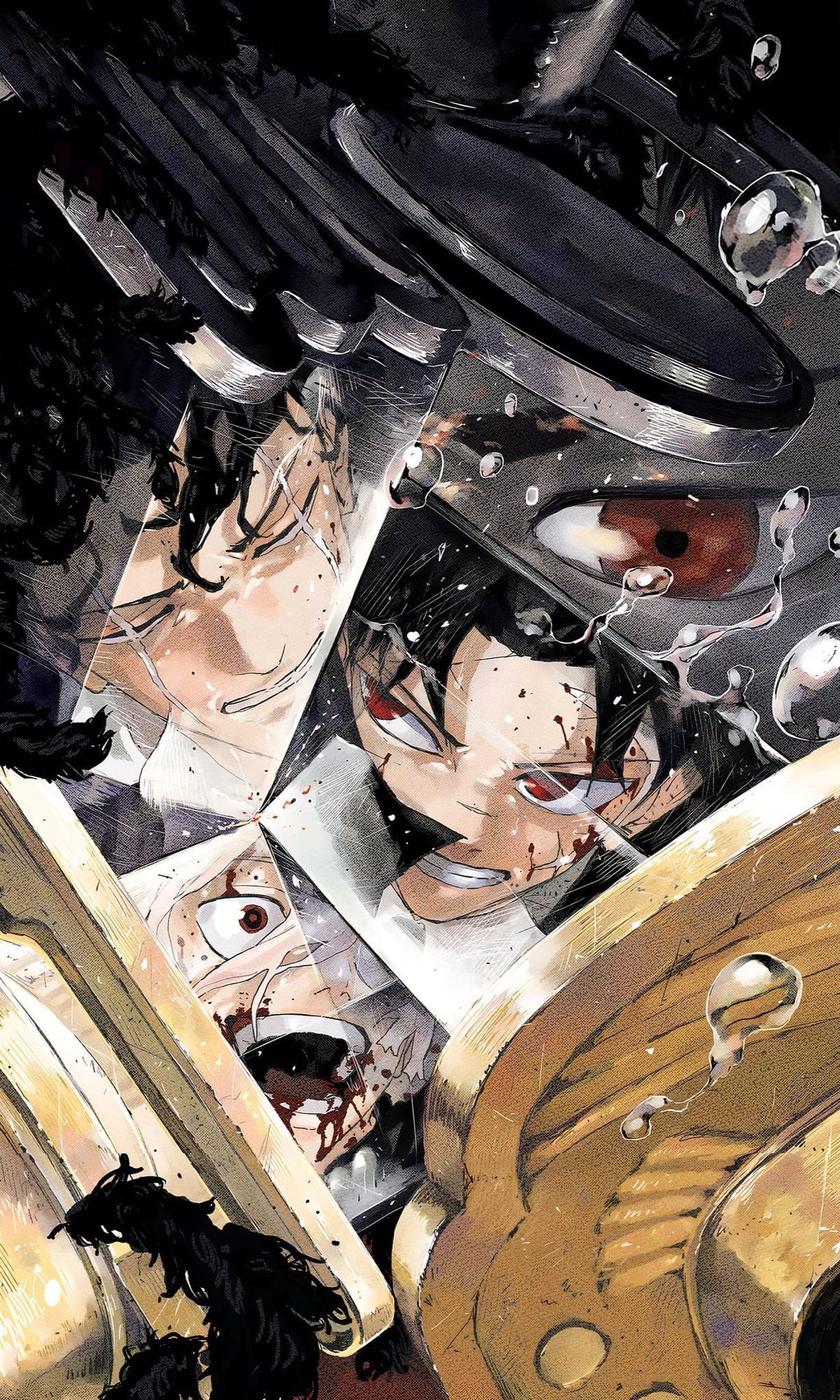 Kagurabachi Chapter 95 Color Page