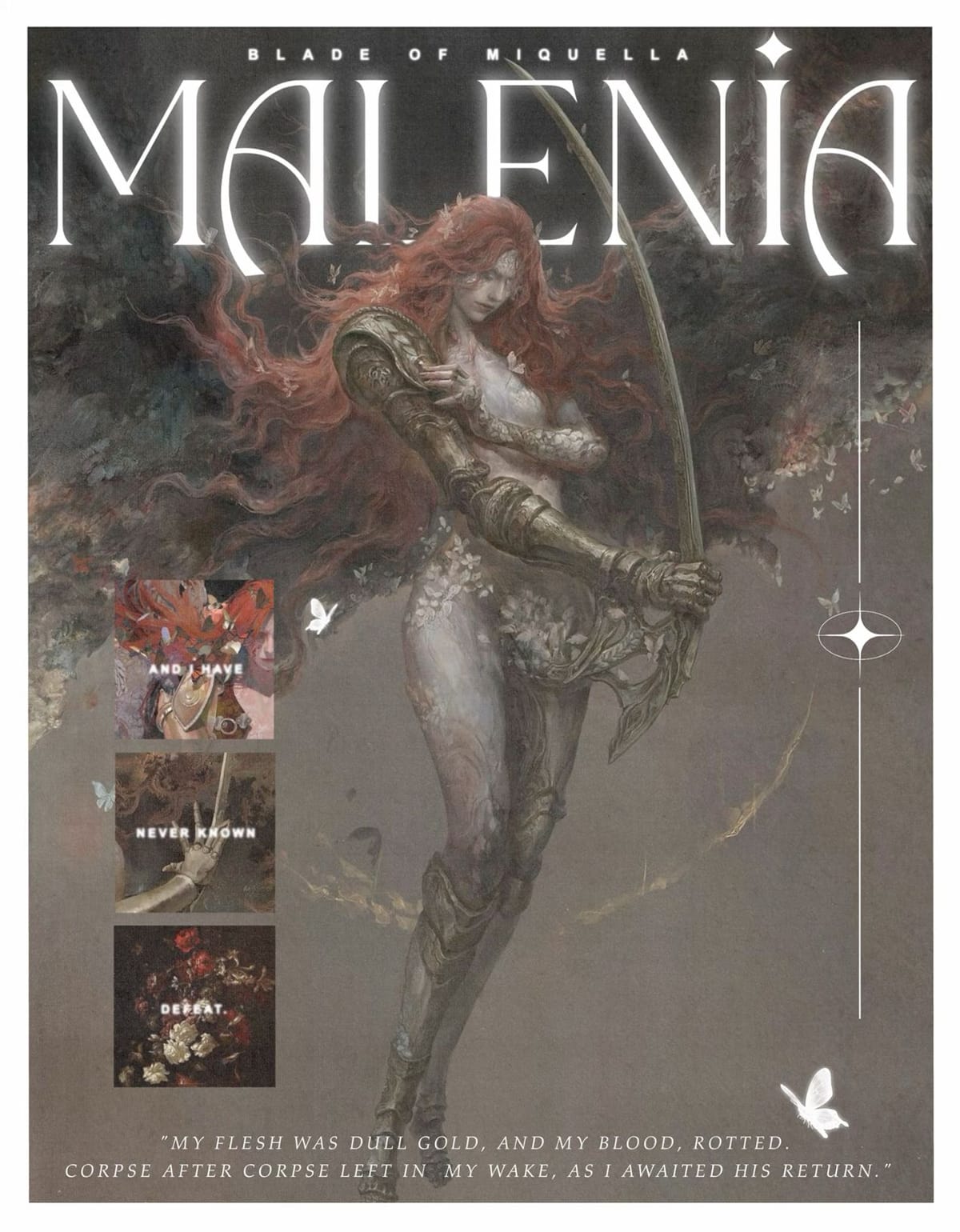 Malenia, blade of Miquella poster  | Elden Ring