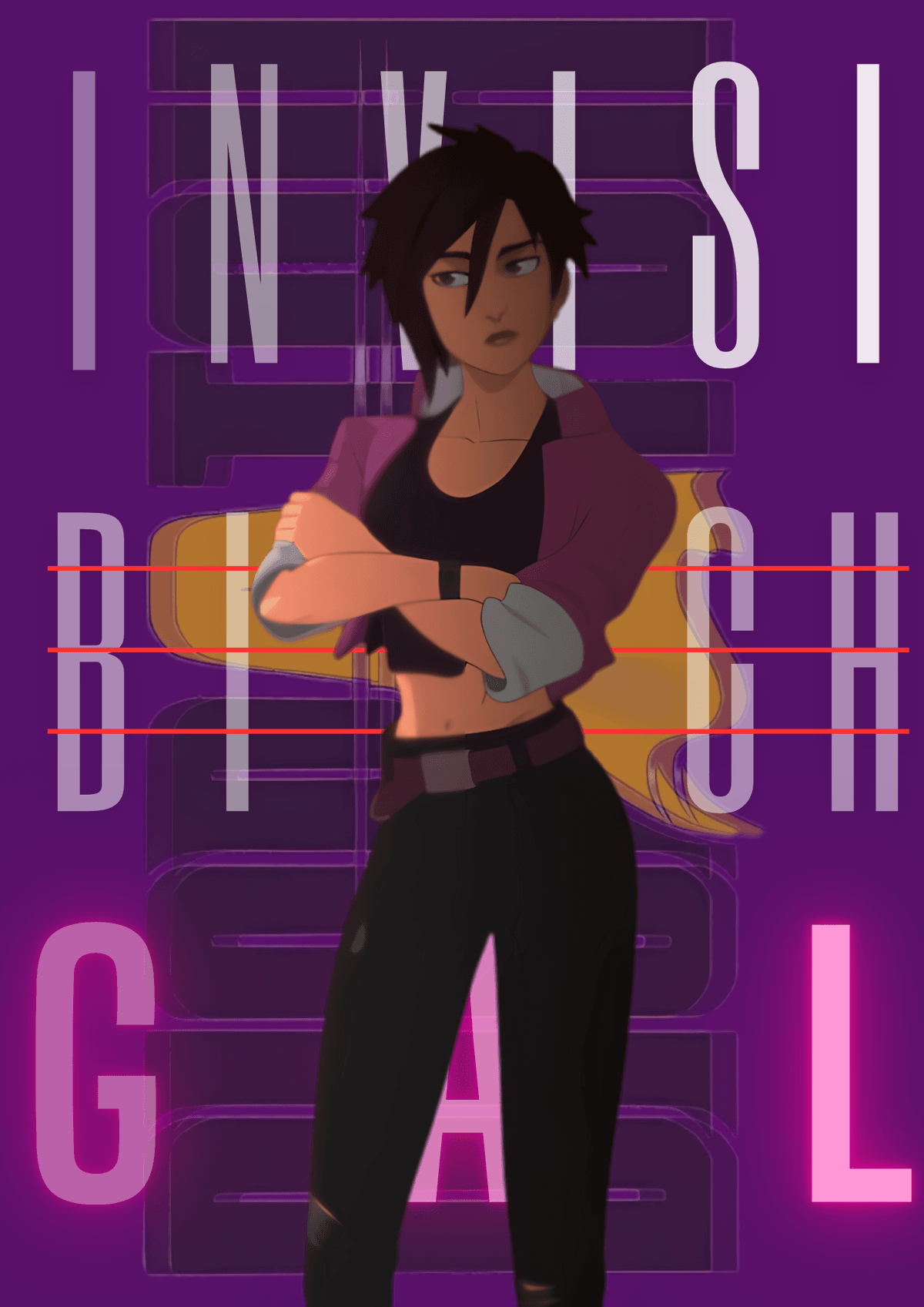 invisigal poster