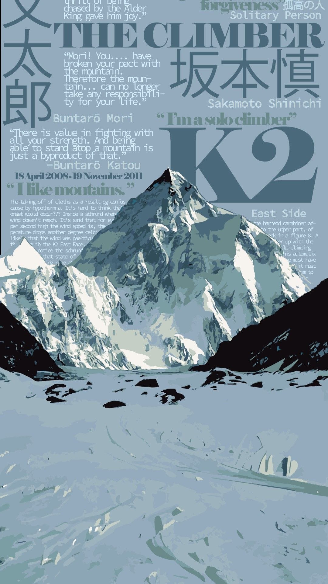 The climber K2