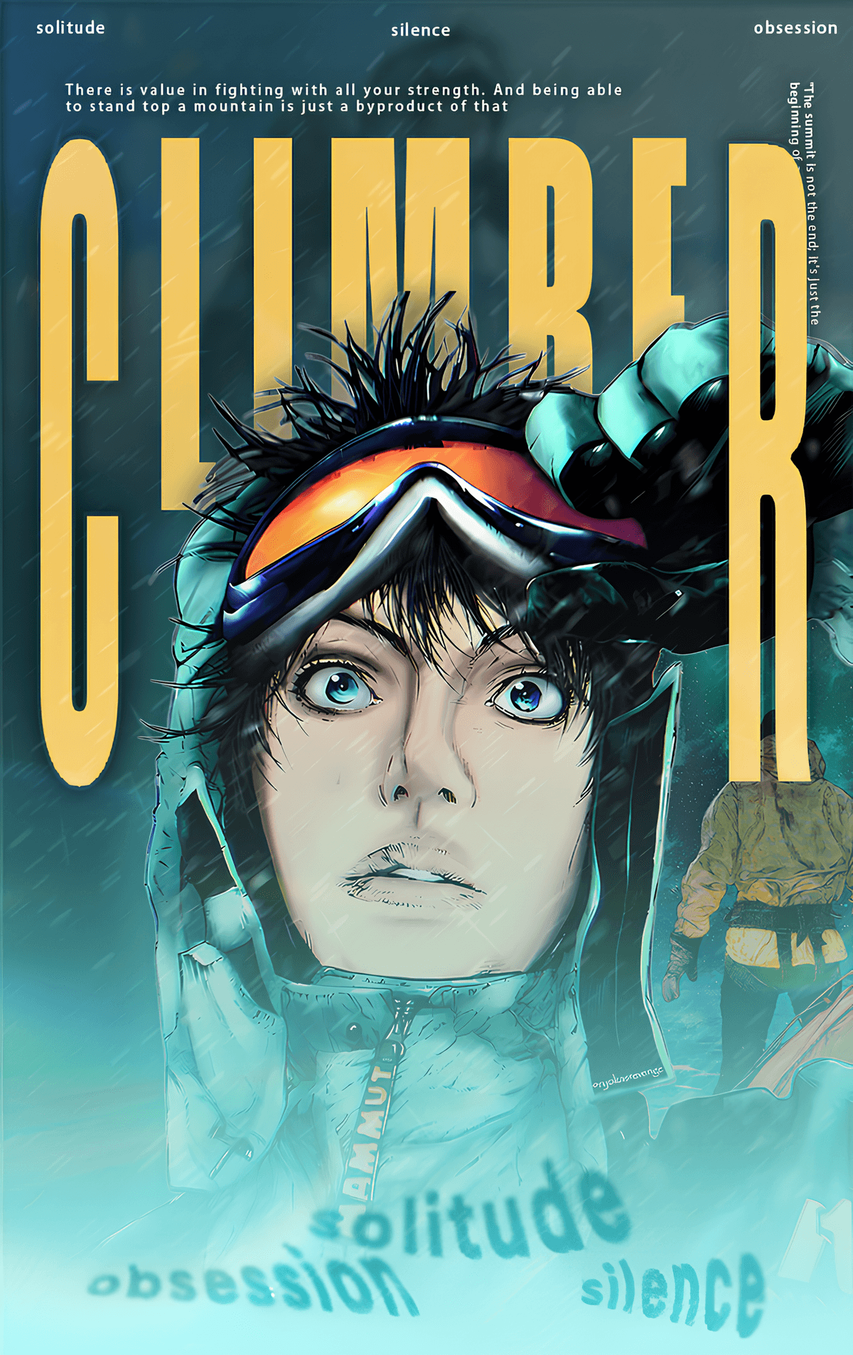 Climber 🏔️ Poster design