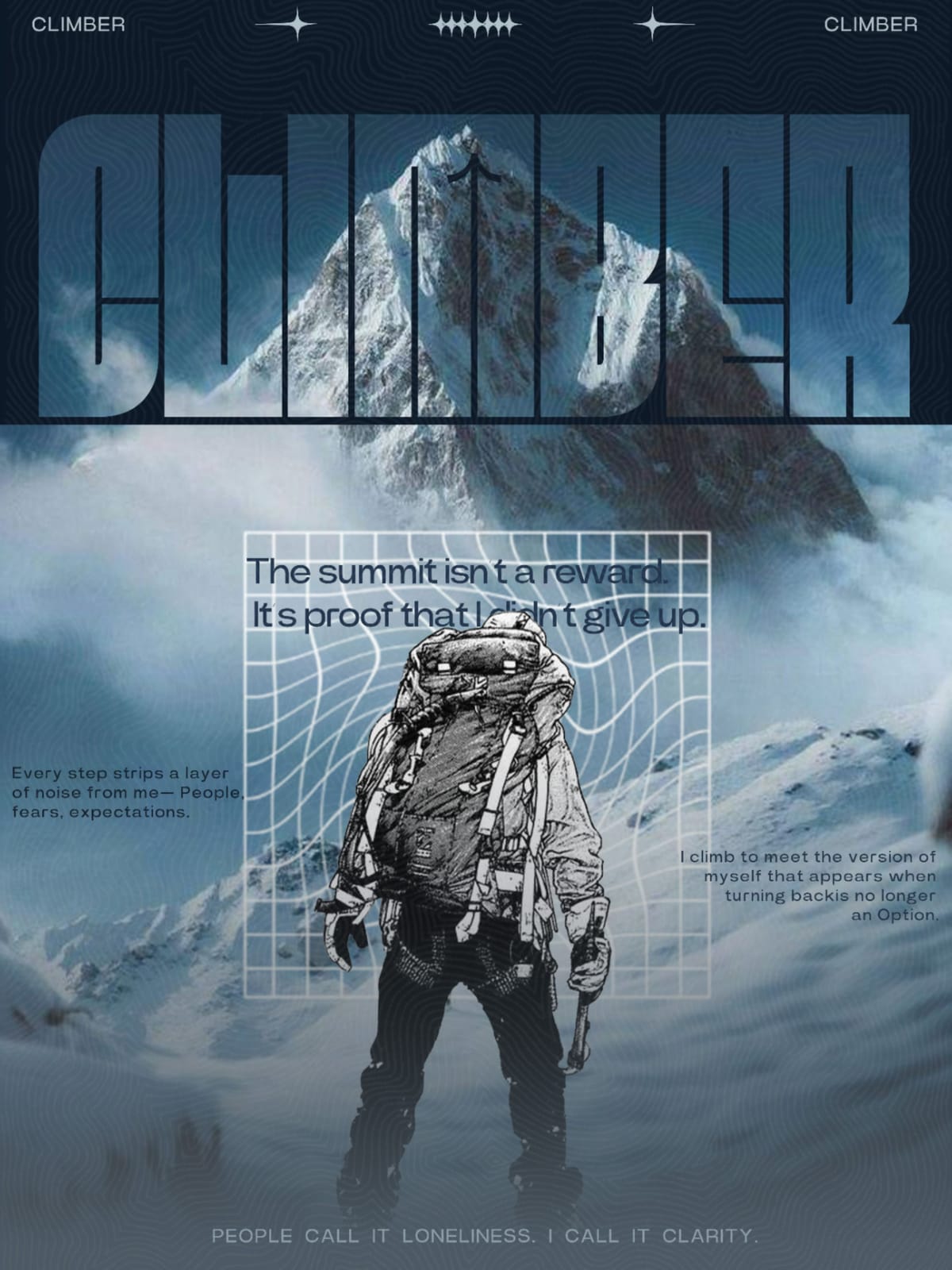 Climber Poster