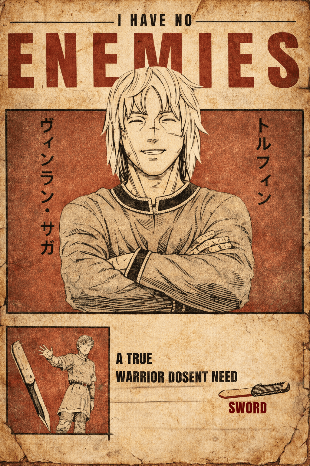 Thorfinn||Vinland Saga || I have no enemies