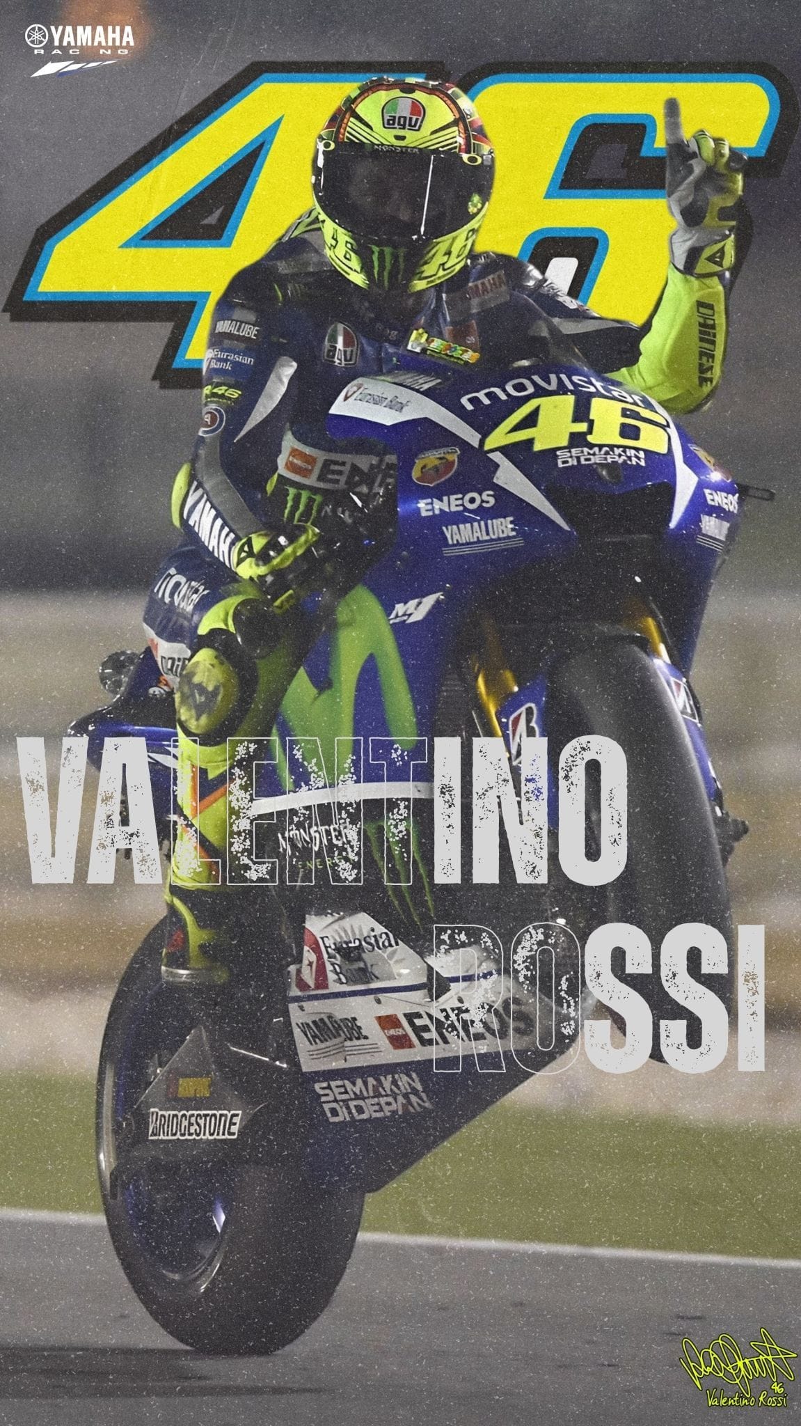 Valentino Rossi Poster