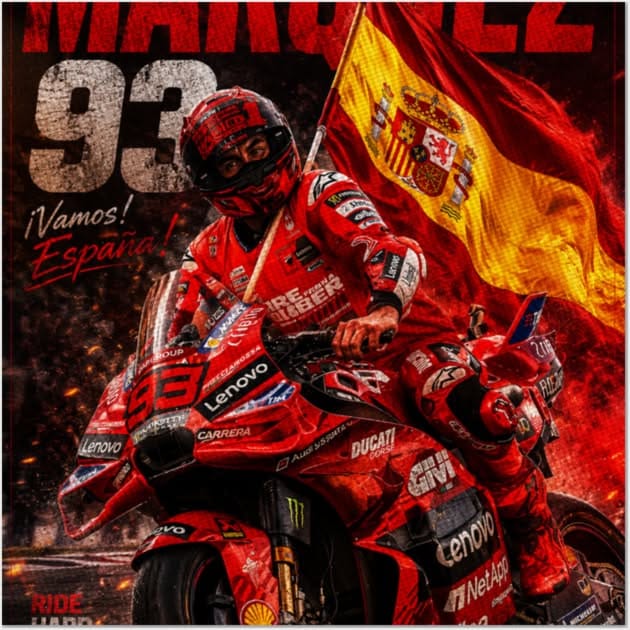 Motogp Marc Marquez #2 Poster