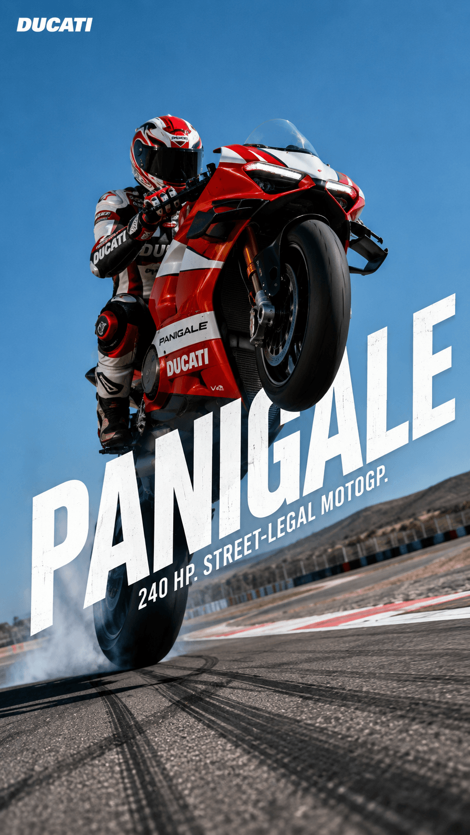 Ducati Panigale | Street-Legal MotoGP Superbike Poster