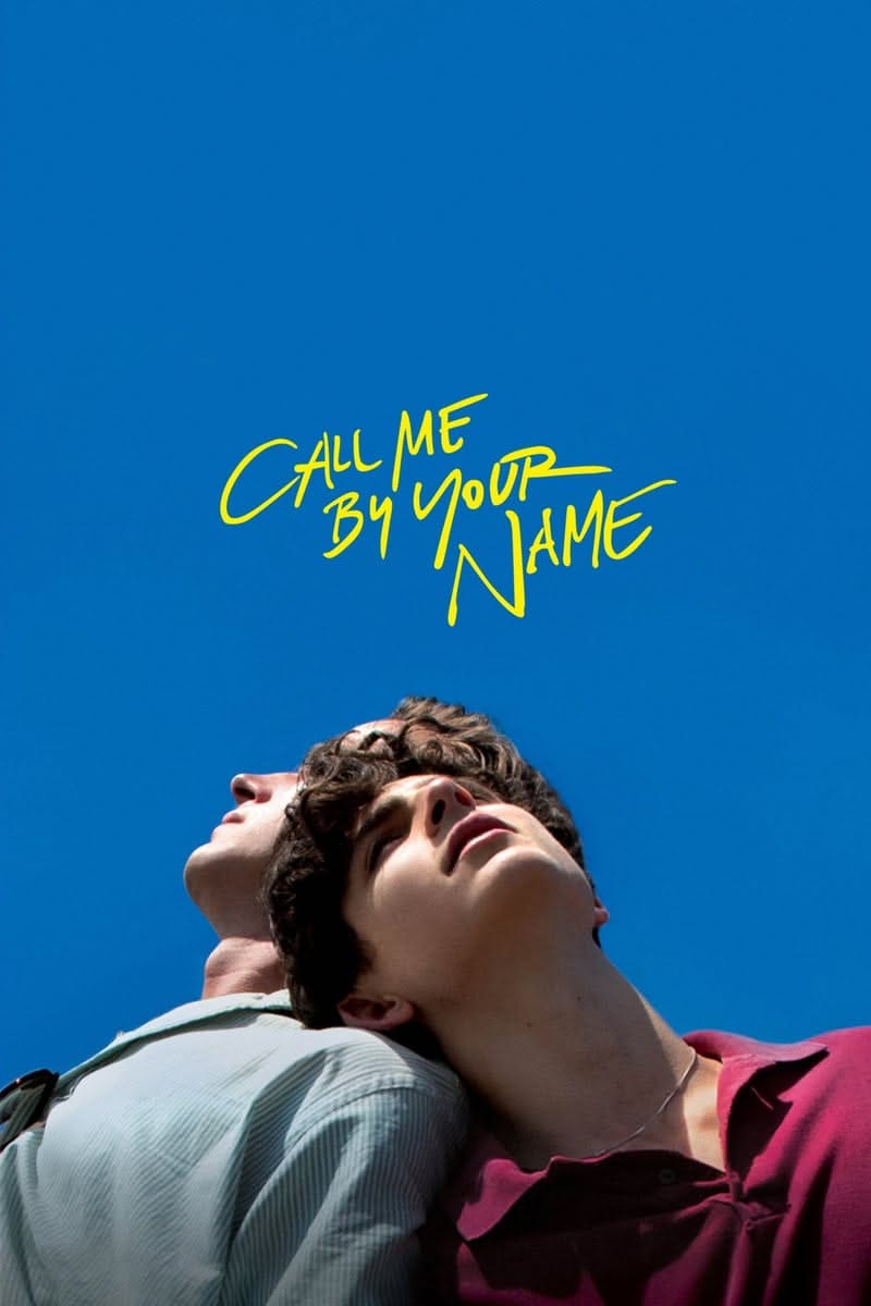 Call Me by Your Name Style D Movie Poster