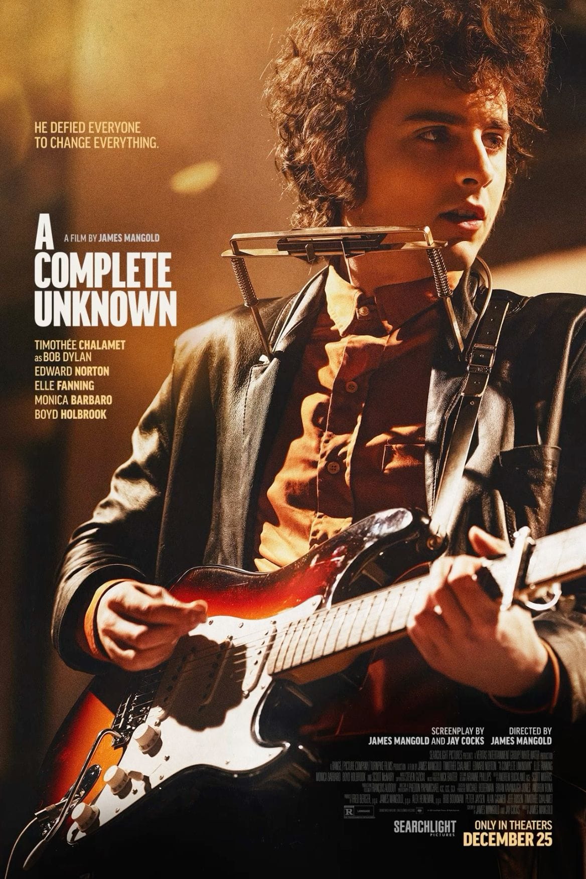 Timothee Chalamet poster