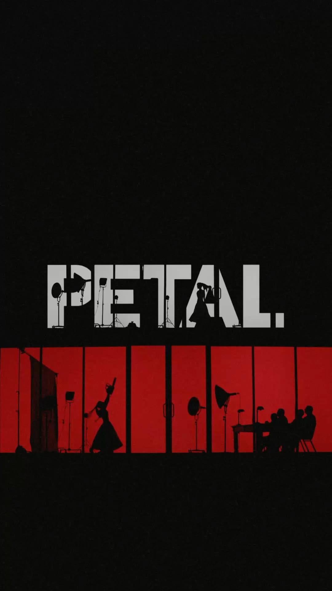 petal album title silhouette wallpaper