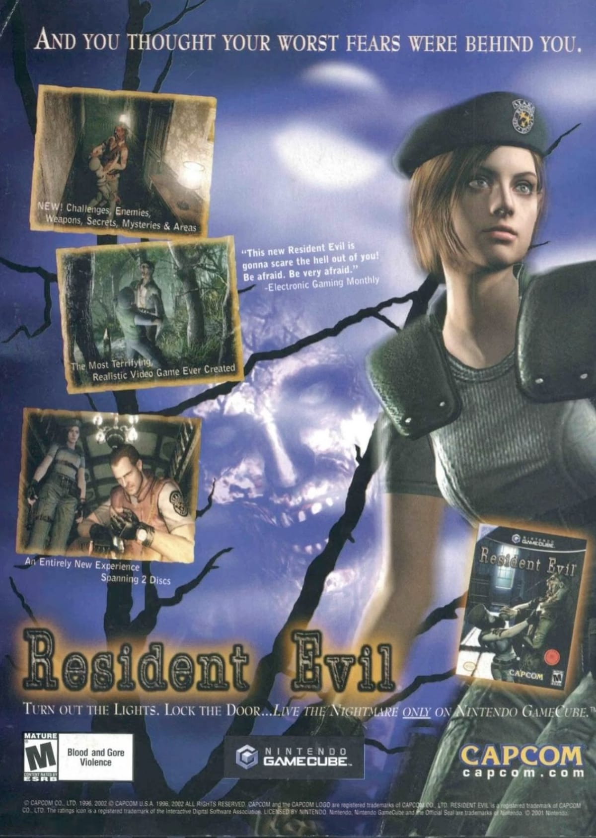 resident evil jill valentine poster