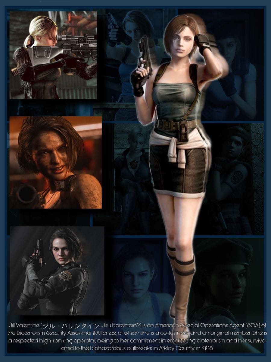 Jill Valentine Poster