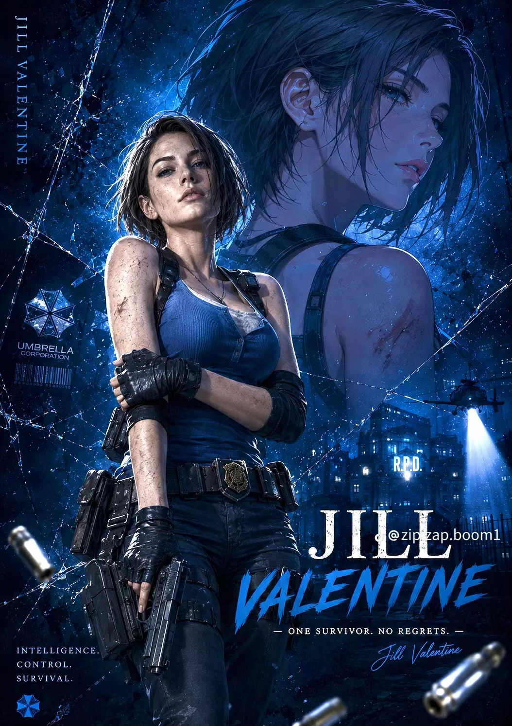 Jill Valentine poster