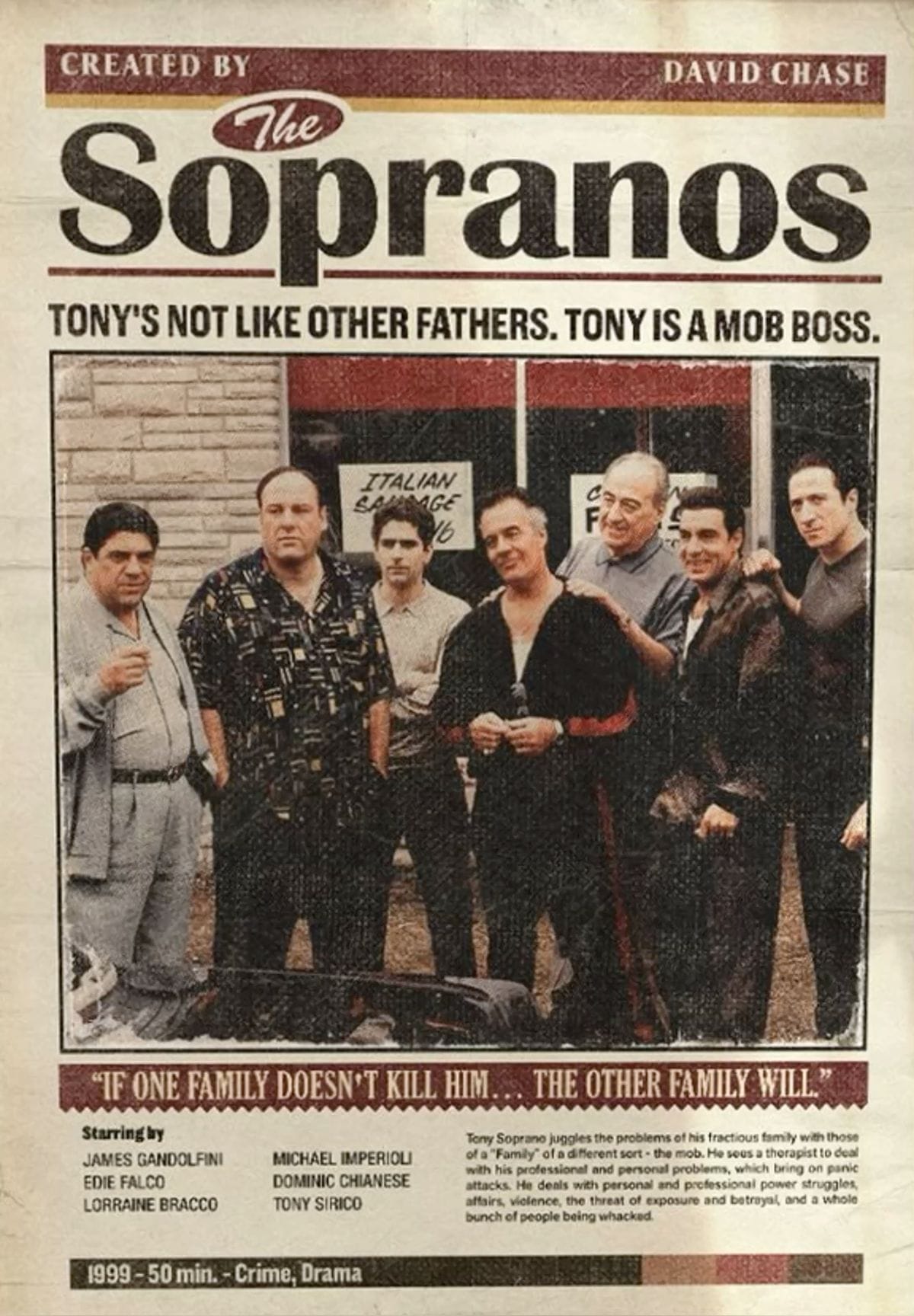 The Sopranos poster