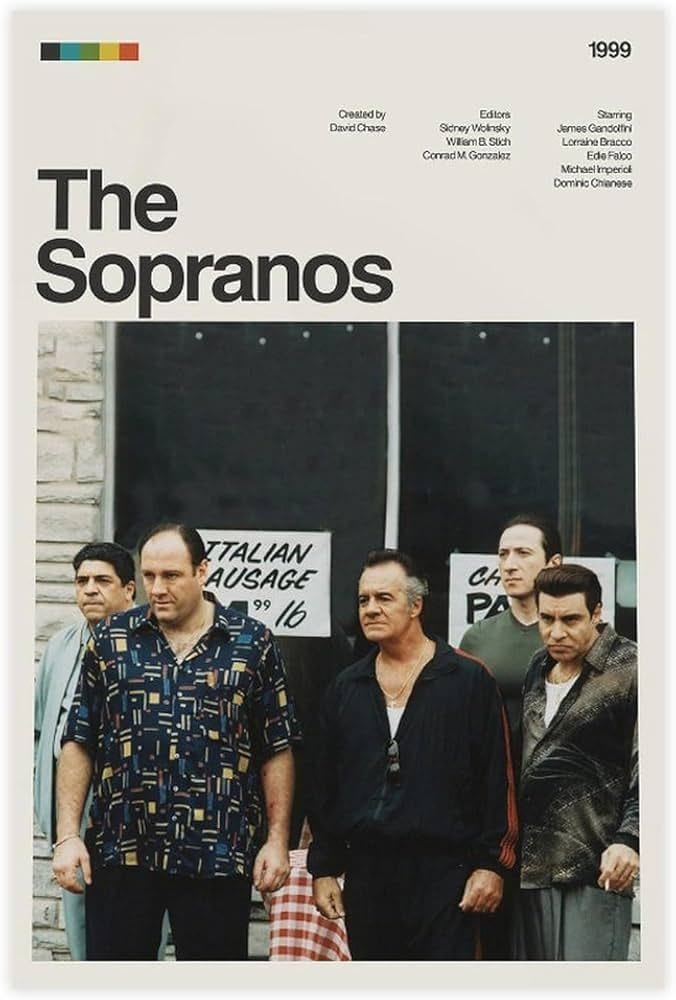 The Sopranos poster