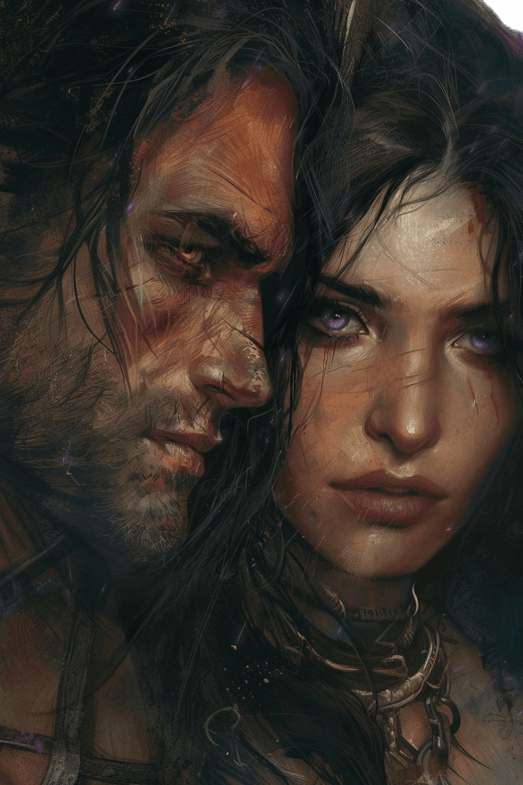 Geralt and Yennefer poster