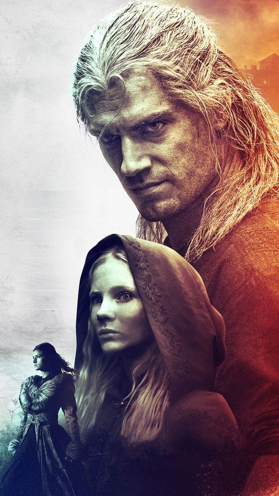 Geralt and Yennefer poster