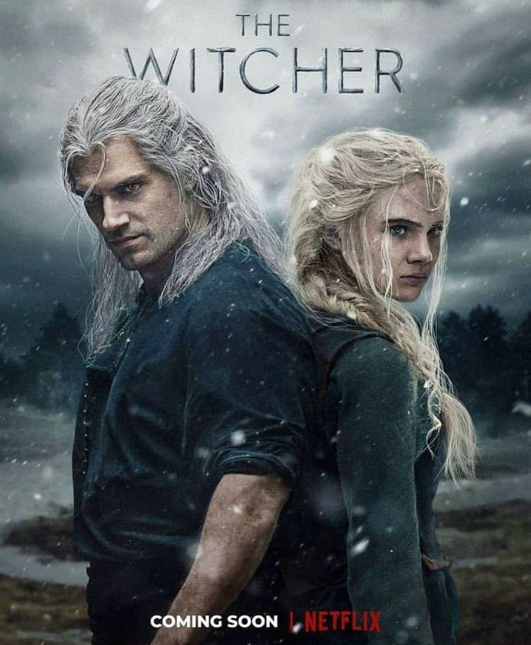 Geralt and Yennefer poster