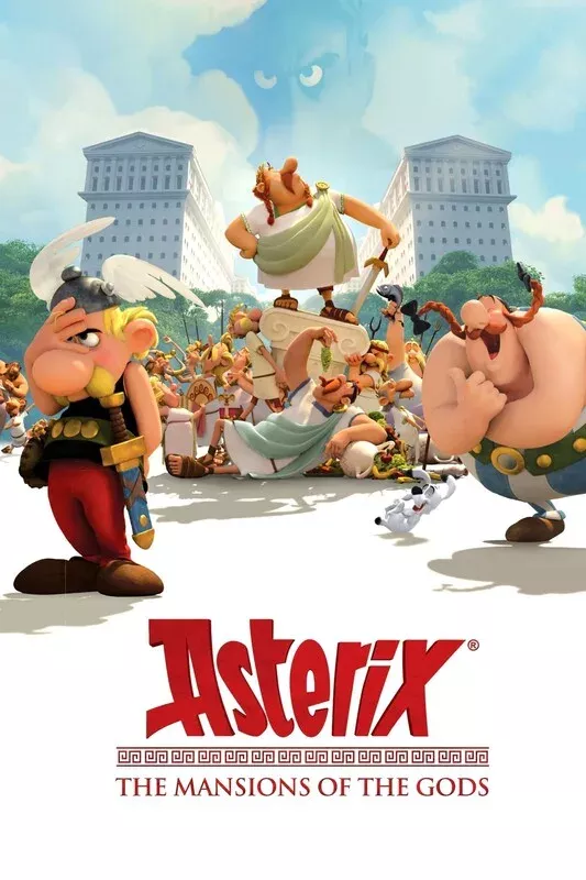 Sticker Asterix The Mansions of the Gods (2014)	by Movie Poster Vault