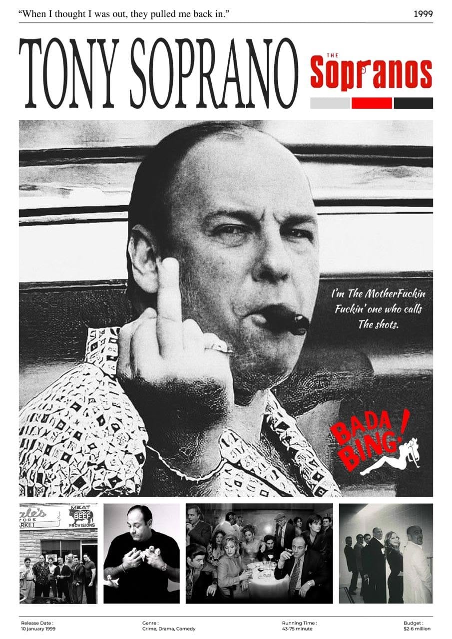 Tony Soprano poster