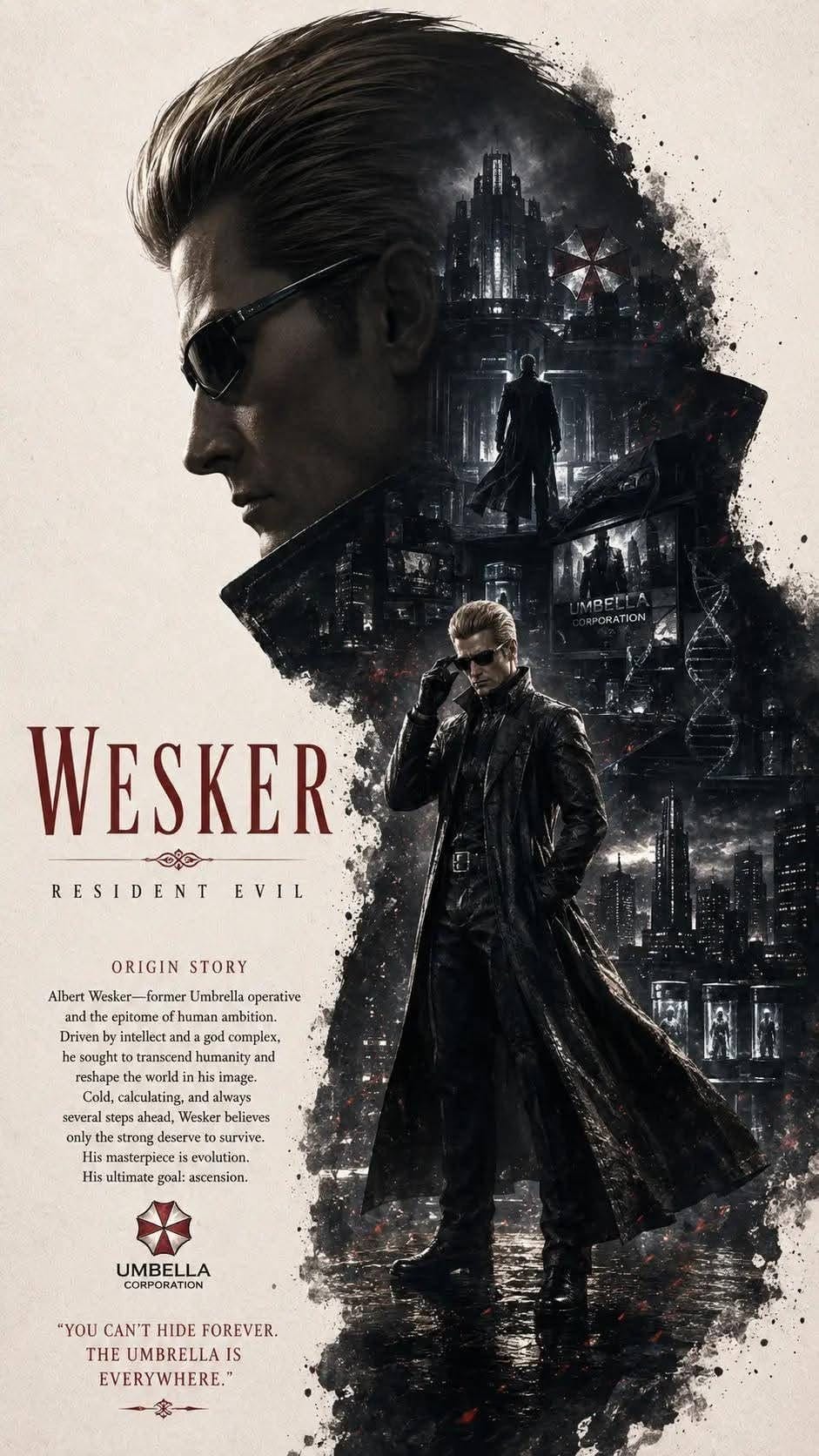 Albert Wesker poster
