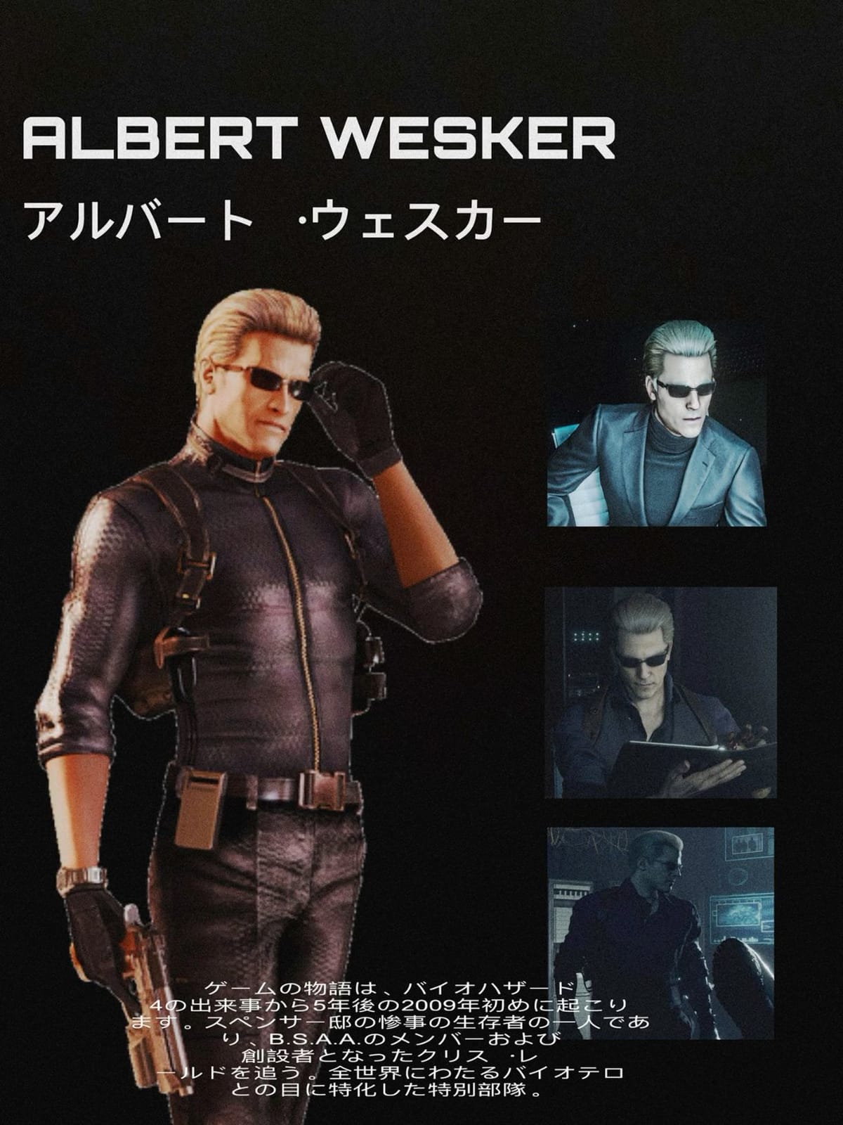 Albert Wesker Poster