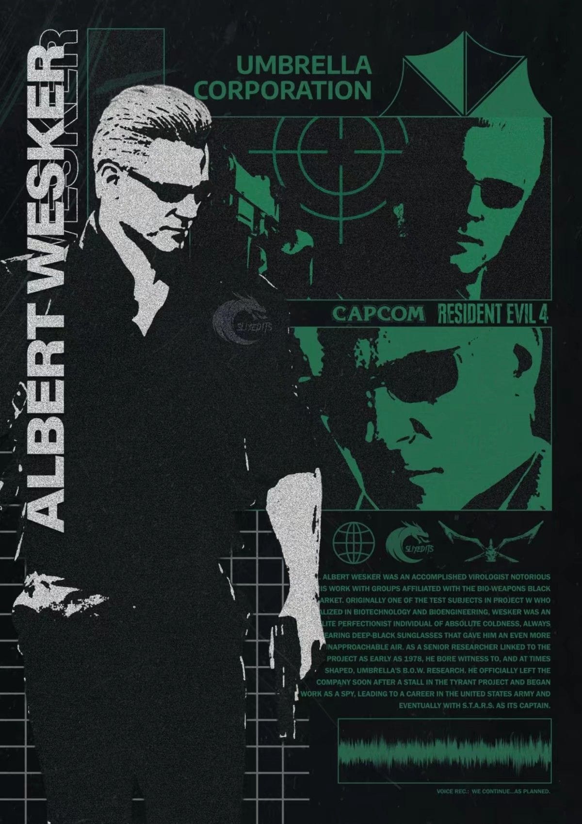 Albert Wesker poster