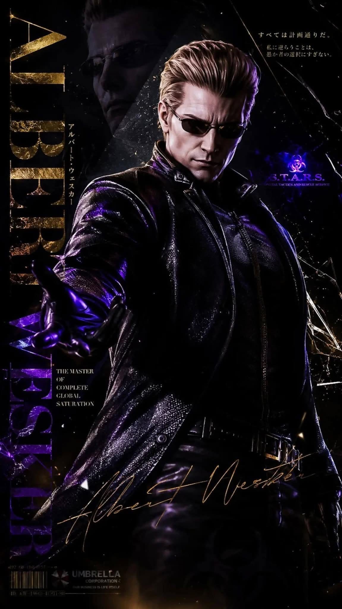 Albert Wesker poster