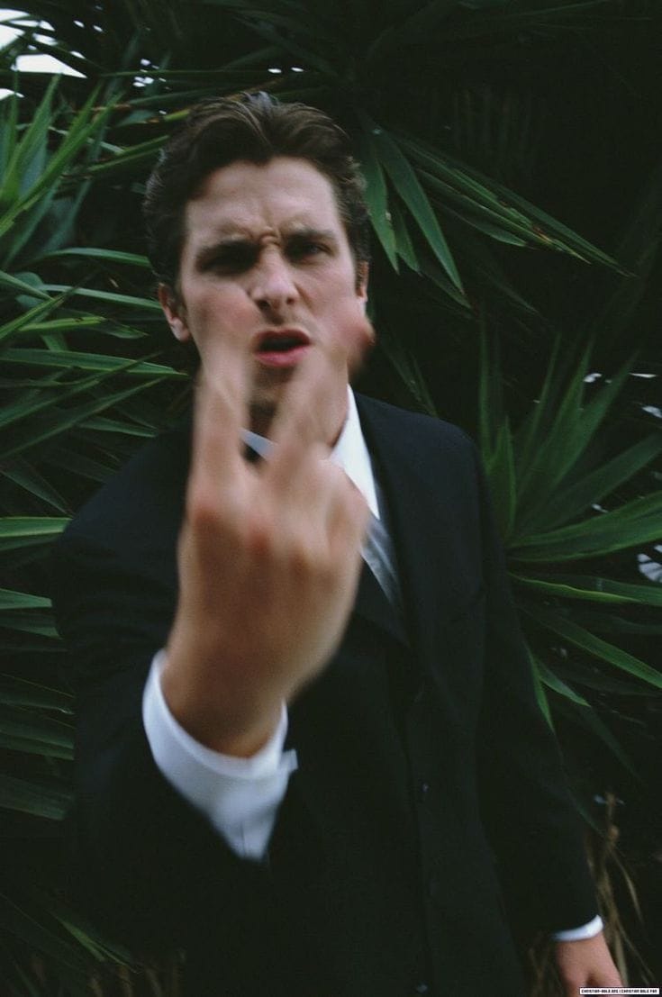 Christian Bale poster