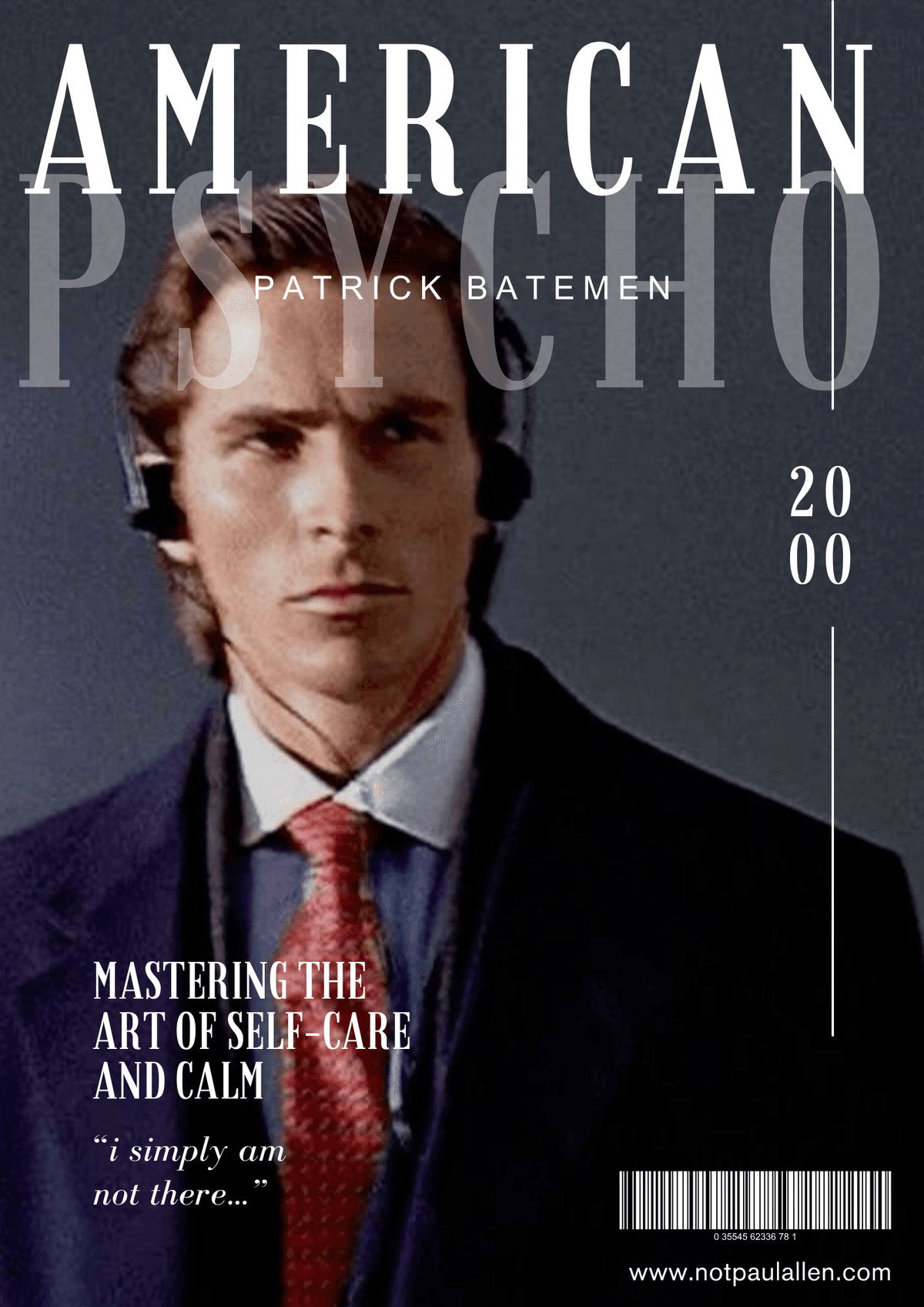 Patrick Bateman poster