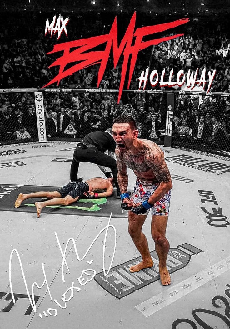 Max Holloway poster