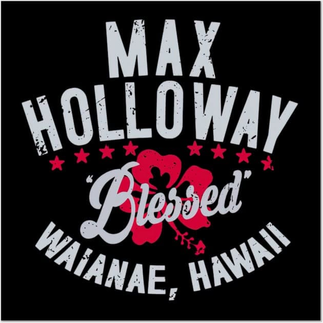 Max Holloway Roots (Distressed) Poster