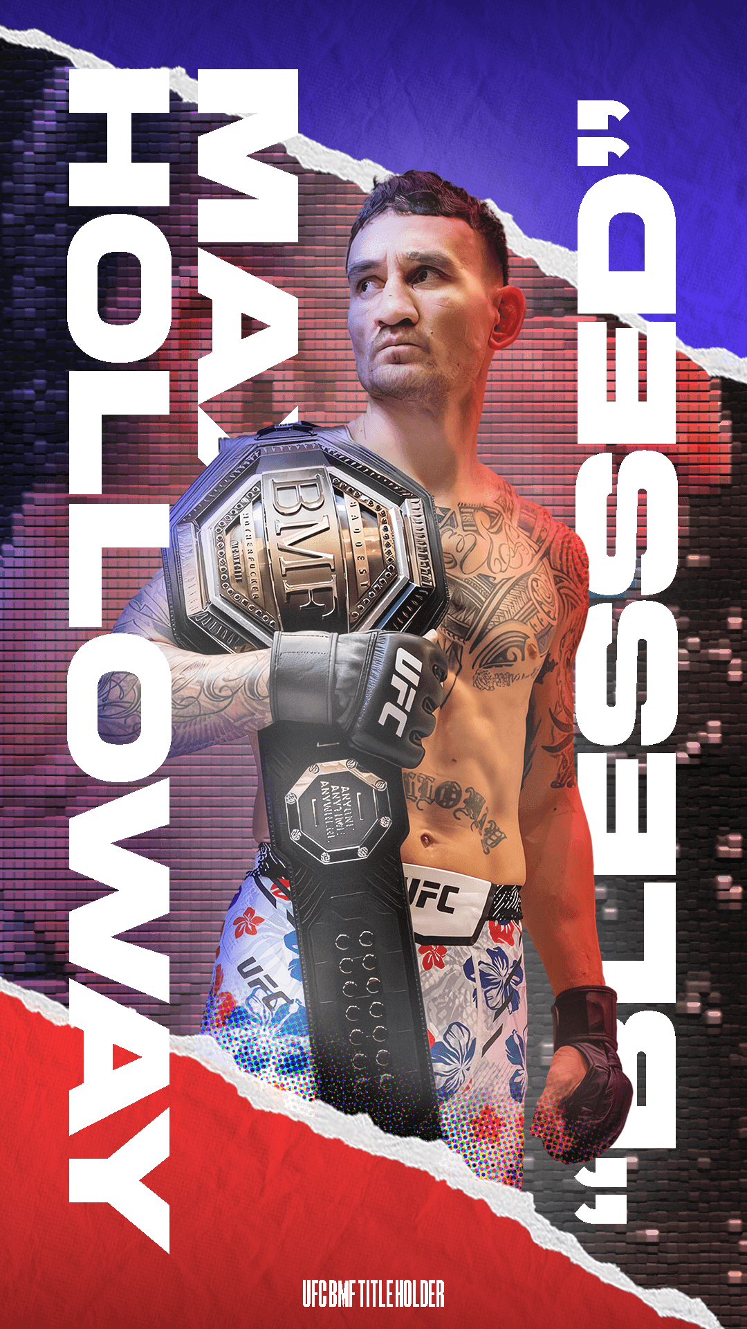 The Blessed MMA Poster