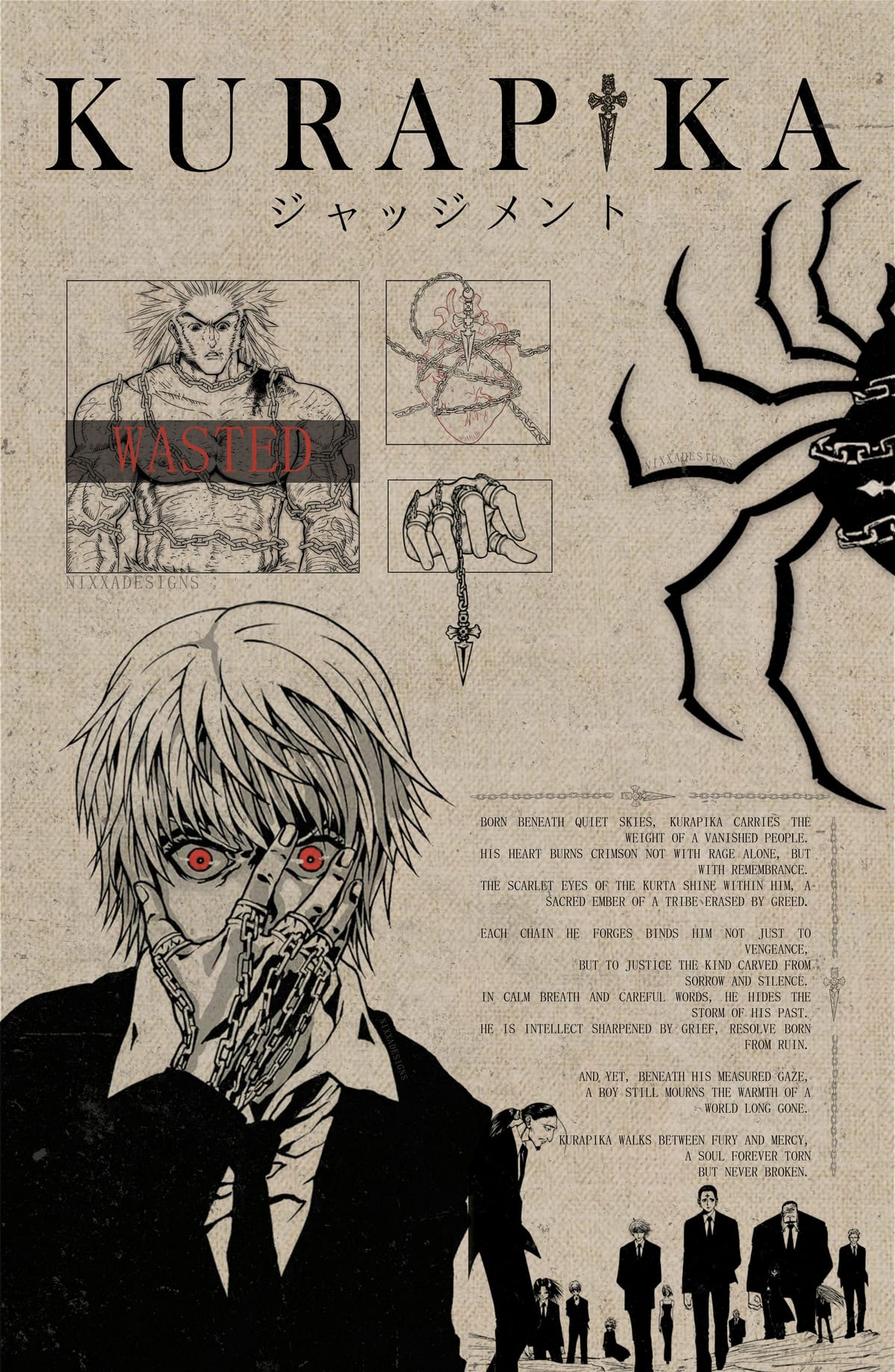 Kurapika Poster