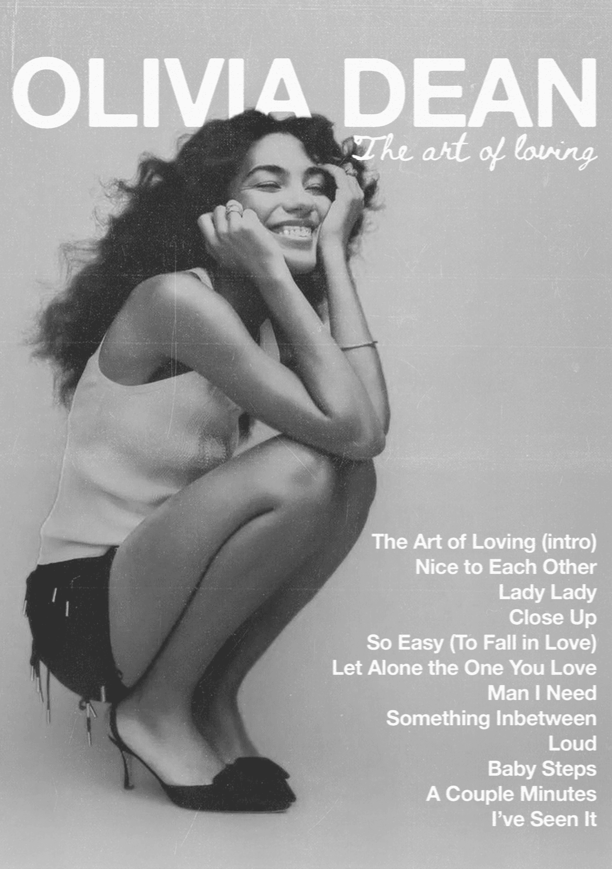 Olivia Dean Poster The art of loving