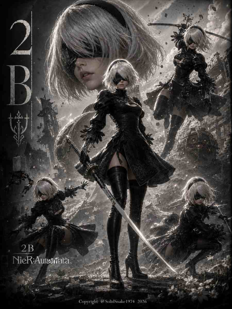 [POSTER] 2B (NieR Automata)