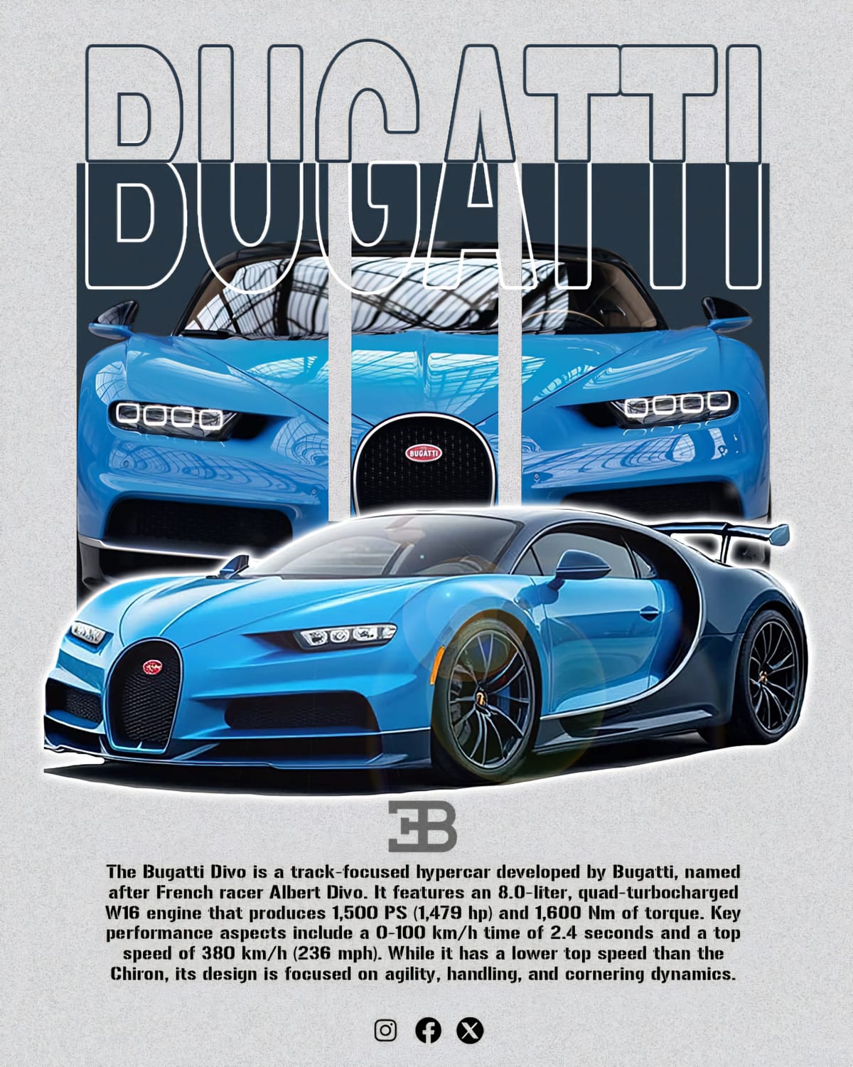 Bugatti divo poster