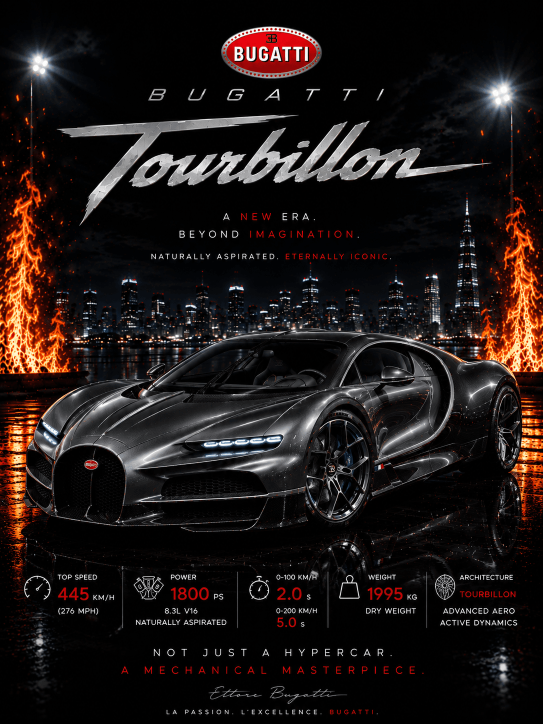 Bugatti poster