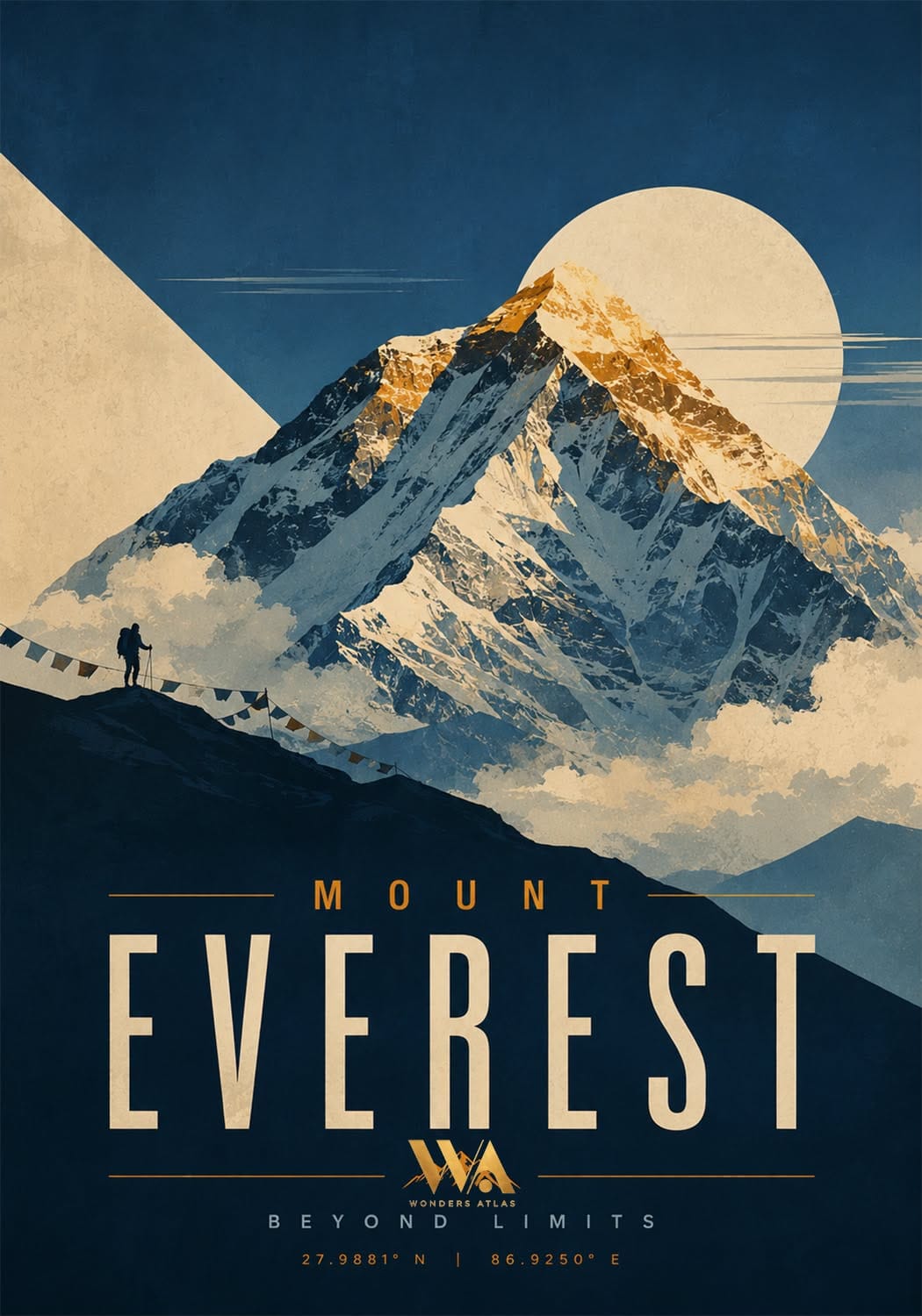 Mount Everest Poster | Wonders Atlas