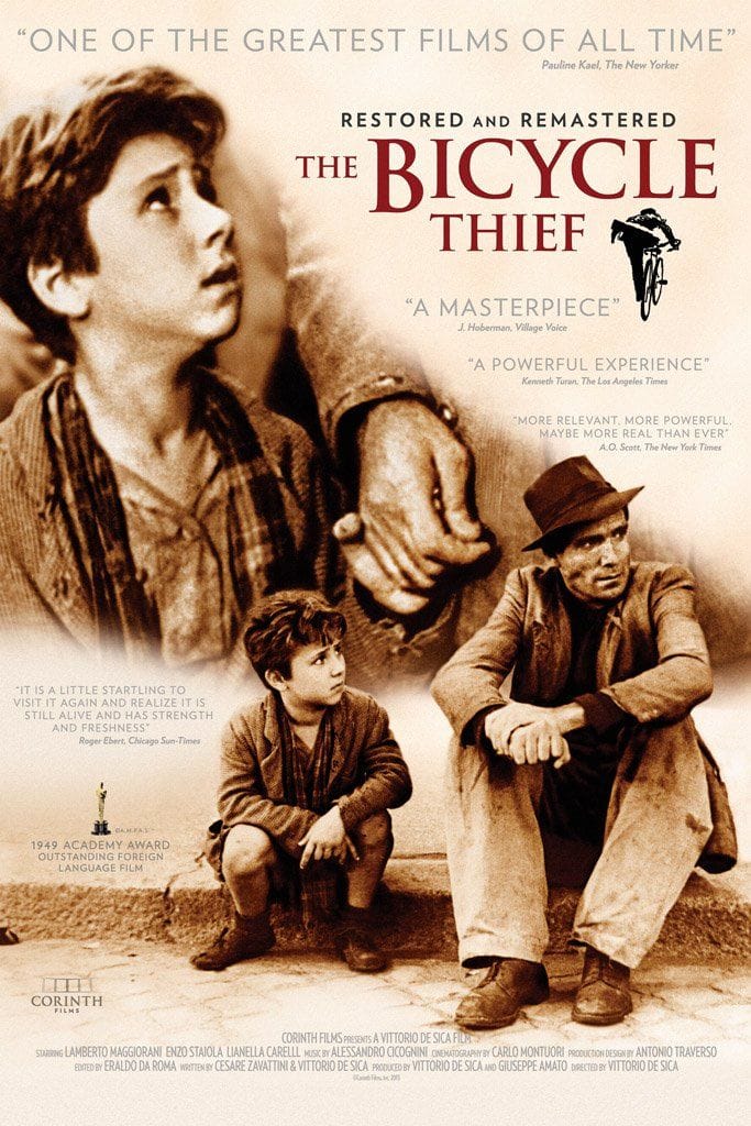 Bicycle Thieves (1948) Poster