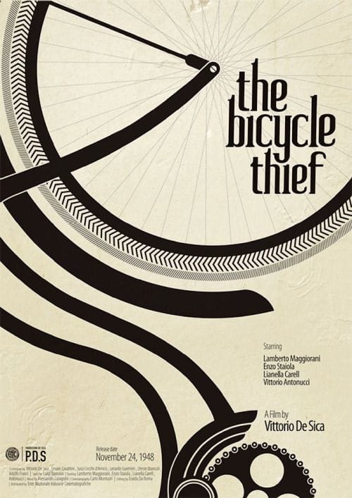 Bicycle Thieves poster