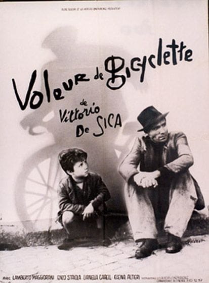 Bicycle Thieves poster