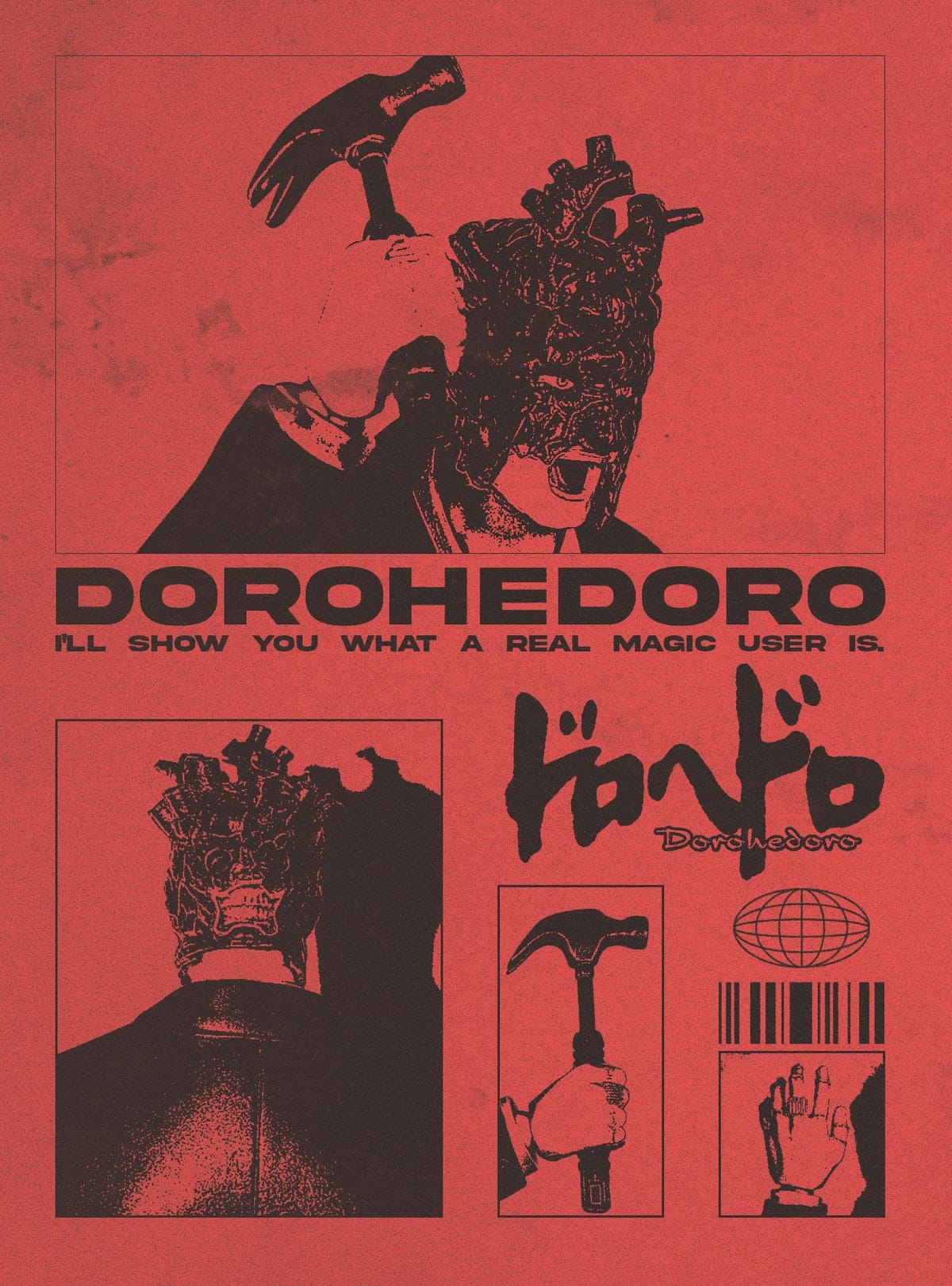 DOROHEDORO SHIN BRUTALISM POSTER