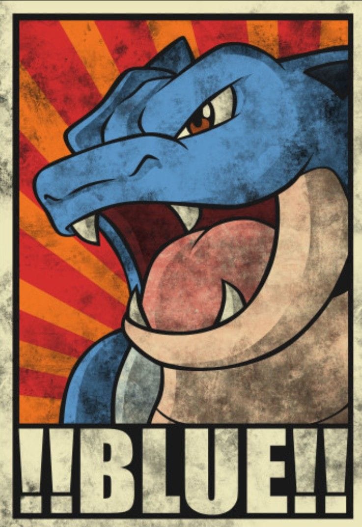 Blastoise poster