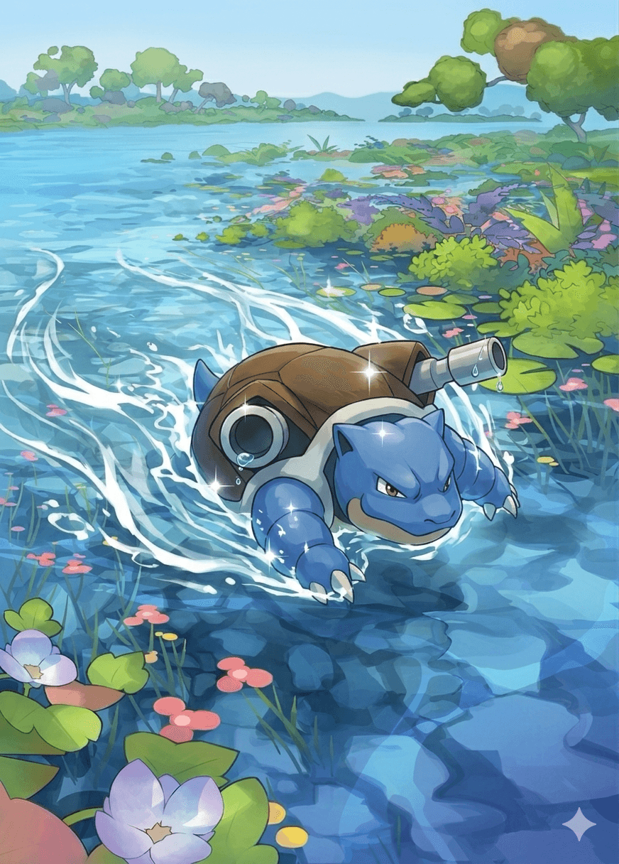 Blastoise poster