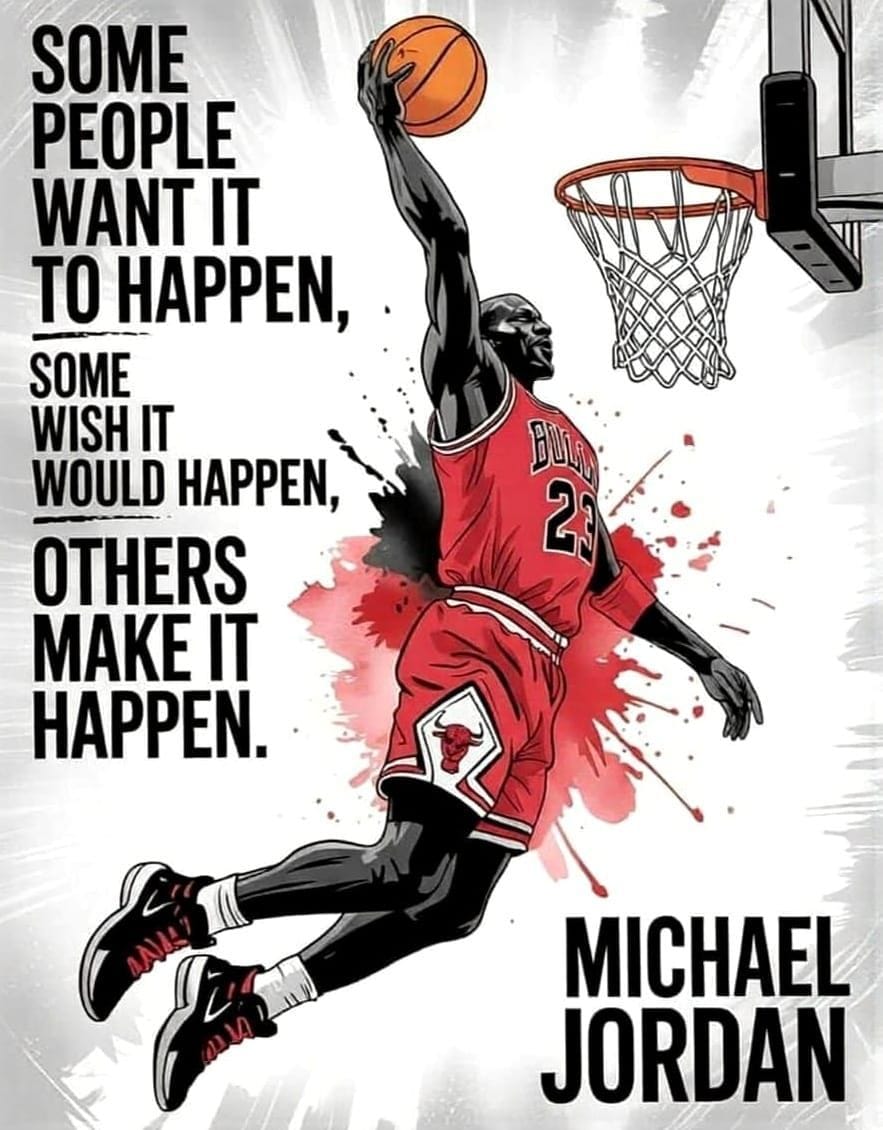 Michael Jordan Sports Poster