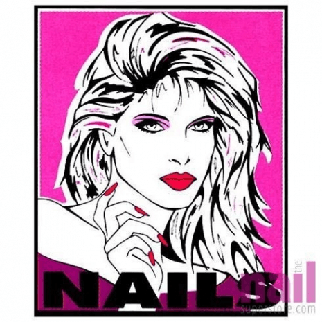 As long as there are beauty salons, there’ll be cheesy Patrick Nagel knockoff advertisements