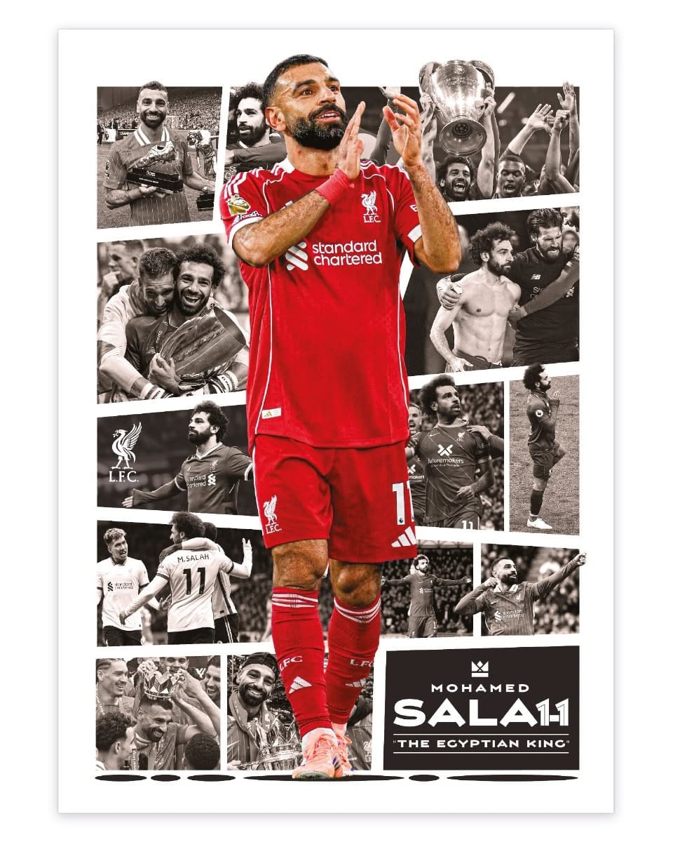 LFC Salah Montage Poster